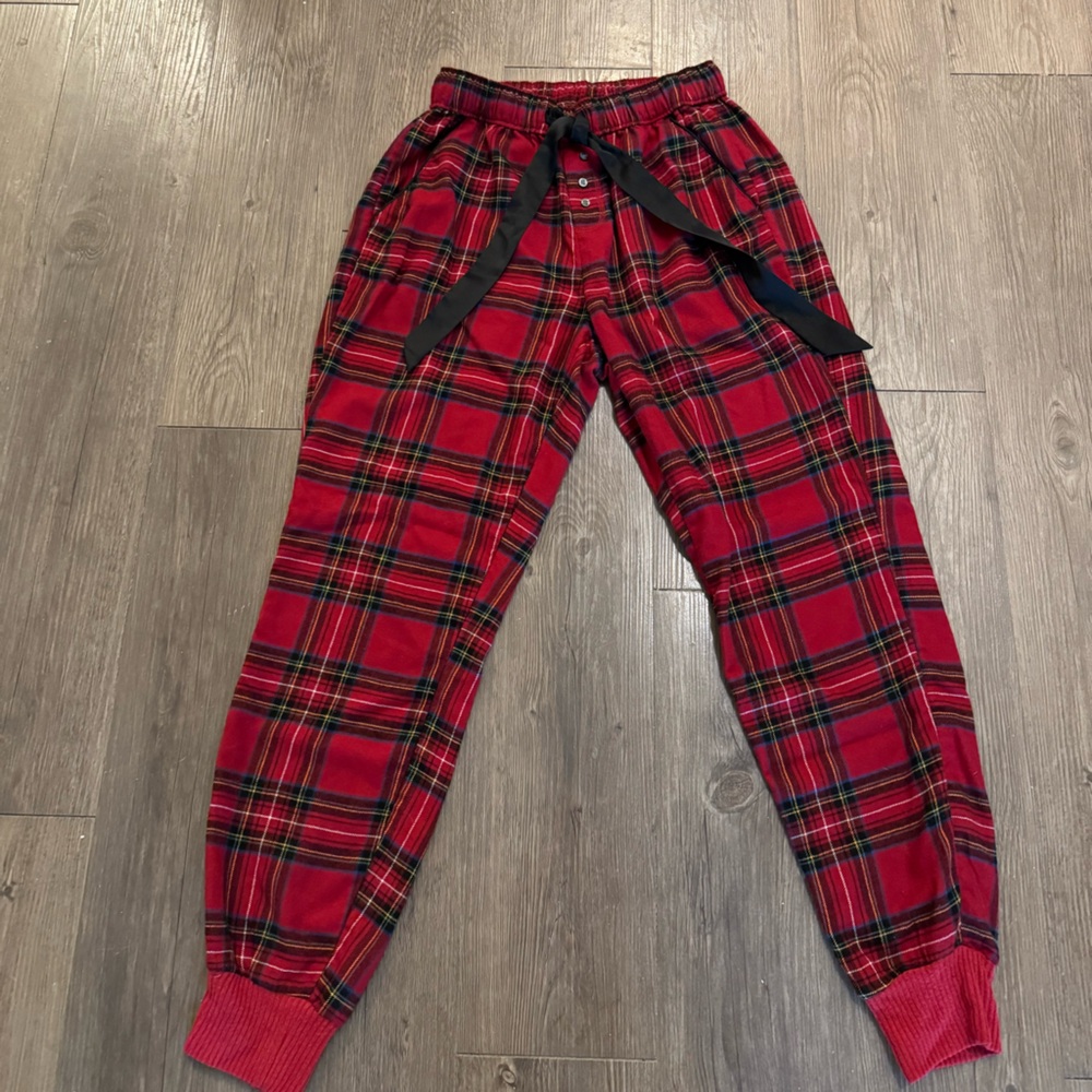 Abercrombie Flannel Plaid Pajama Joggers XS